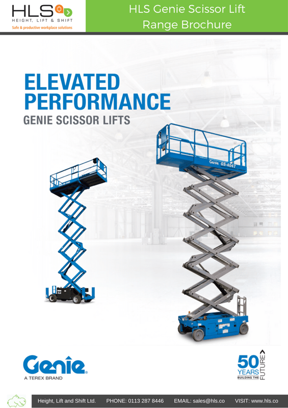 HLS Genie scissor lift range brochure download