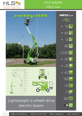 Niftylift HR12 4x4