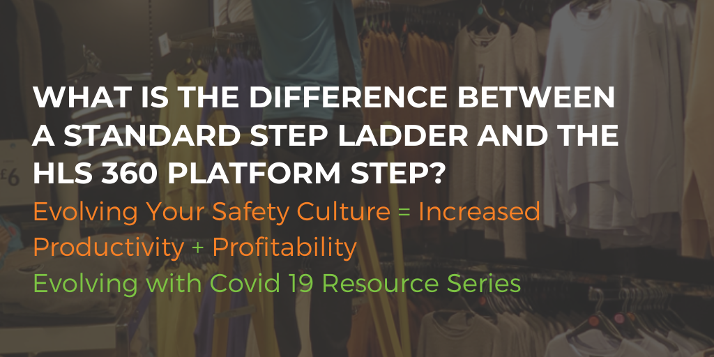 What's the difference between a standard step ladder & the HLS 360 Platform Steps?