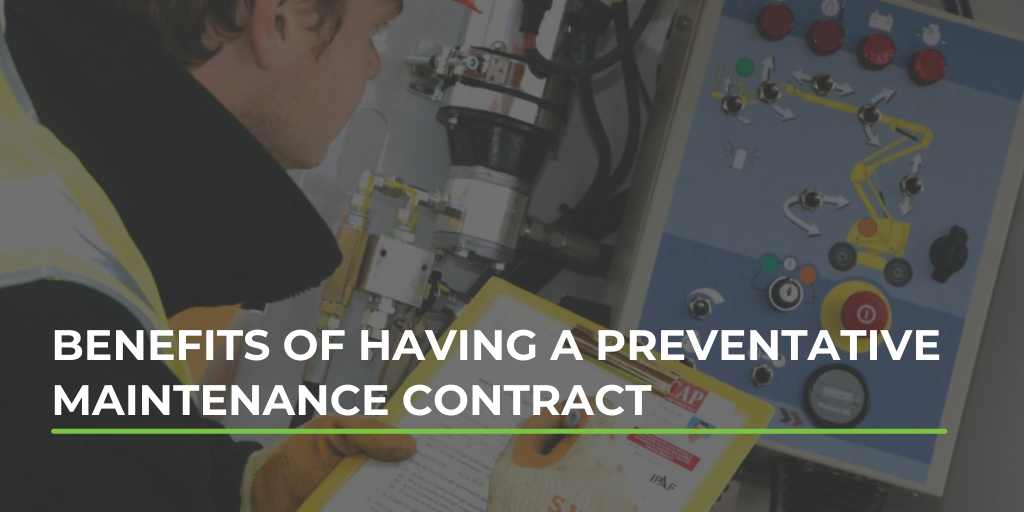 Benefits of Having a Preventative Maintenance Contract