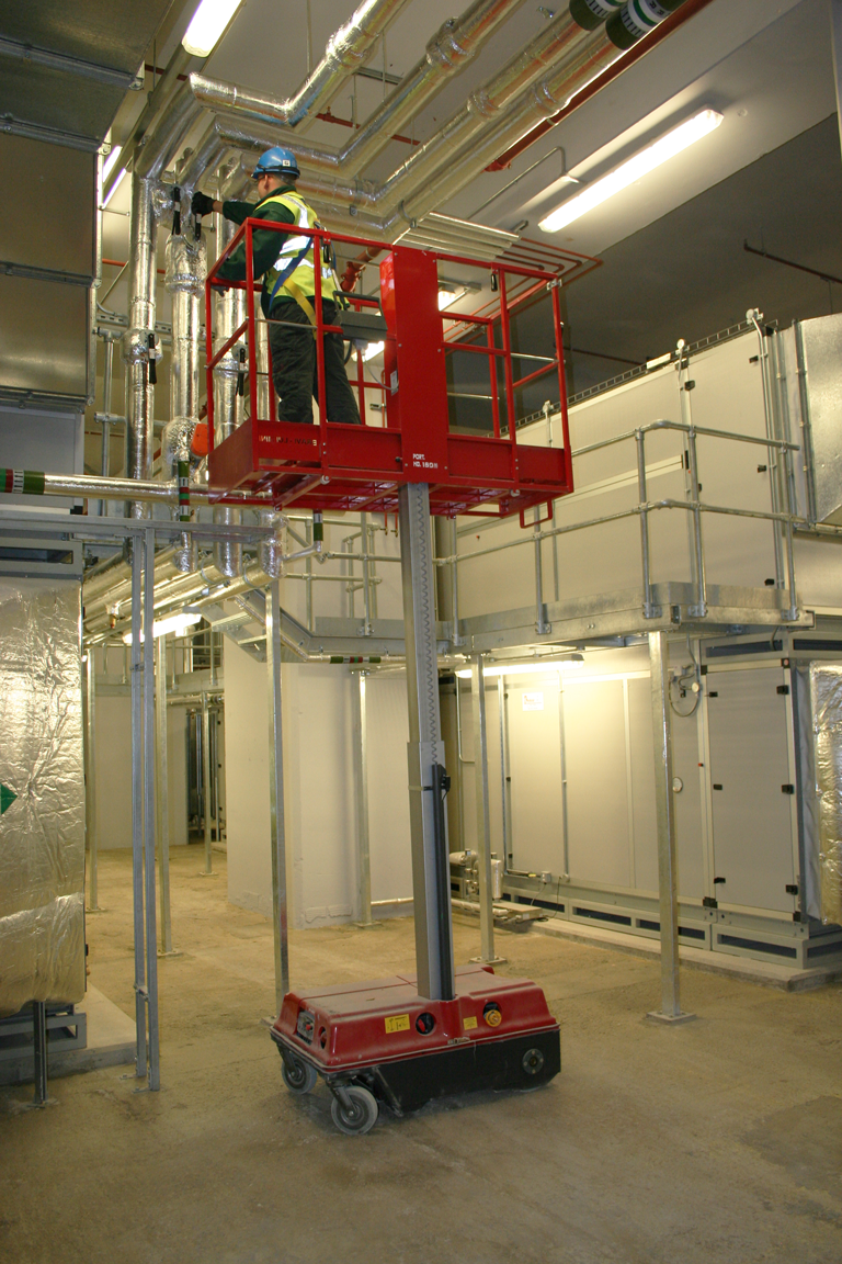 Bravi Leonardo working in plant room