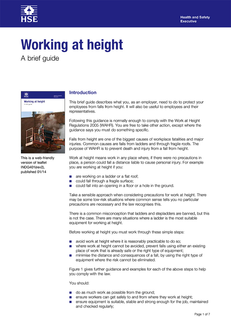 Work-At-Height-Regulations-Brief-Guide-Rev2-2014-1 PREVIEW