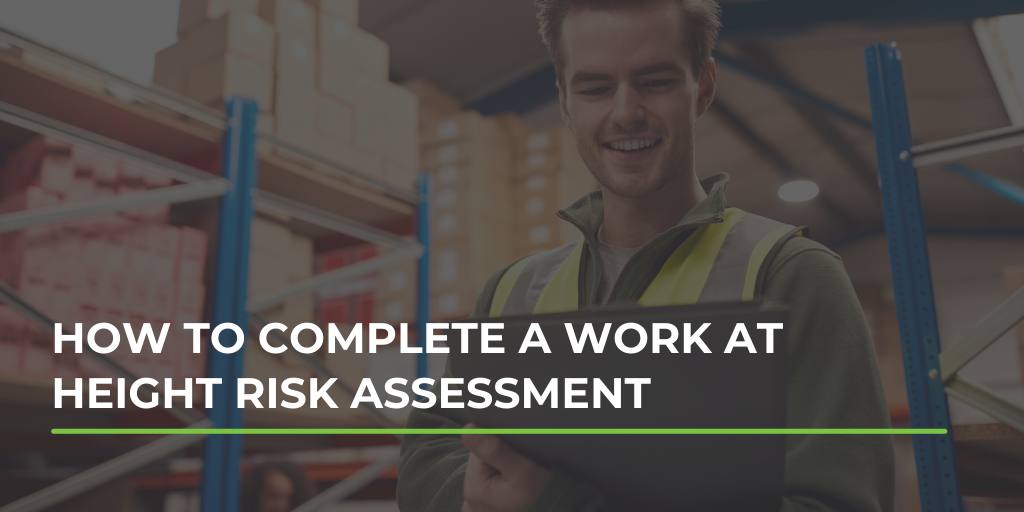 How to complete a work at height risk assessment