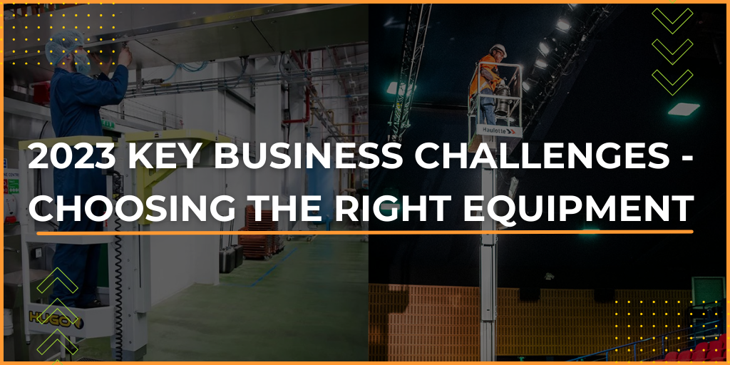 2023 Key Business Challenges Series - Choosing the right equipment