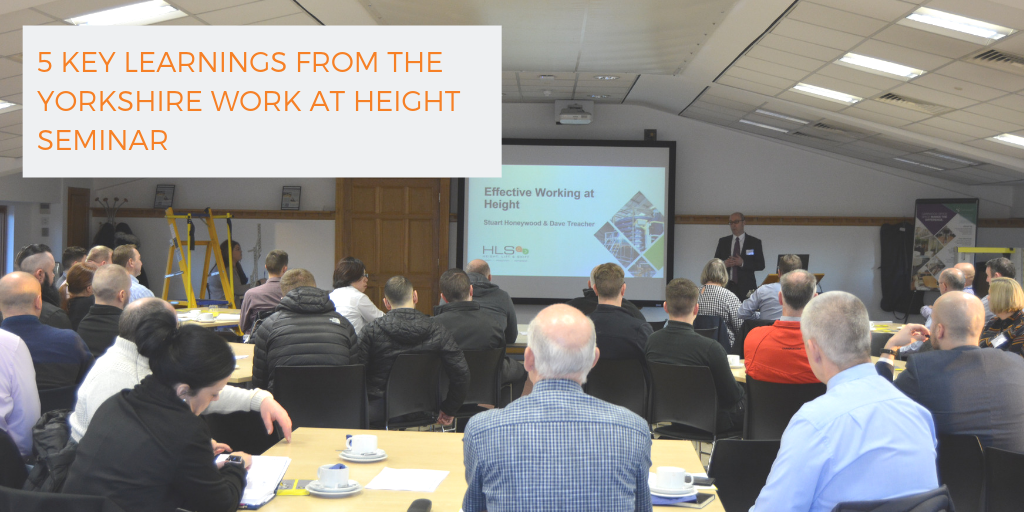 5 key learnings from The Yorkshire Work at Height Breakfast Seminar